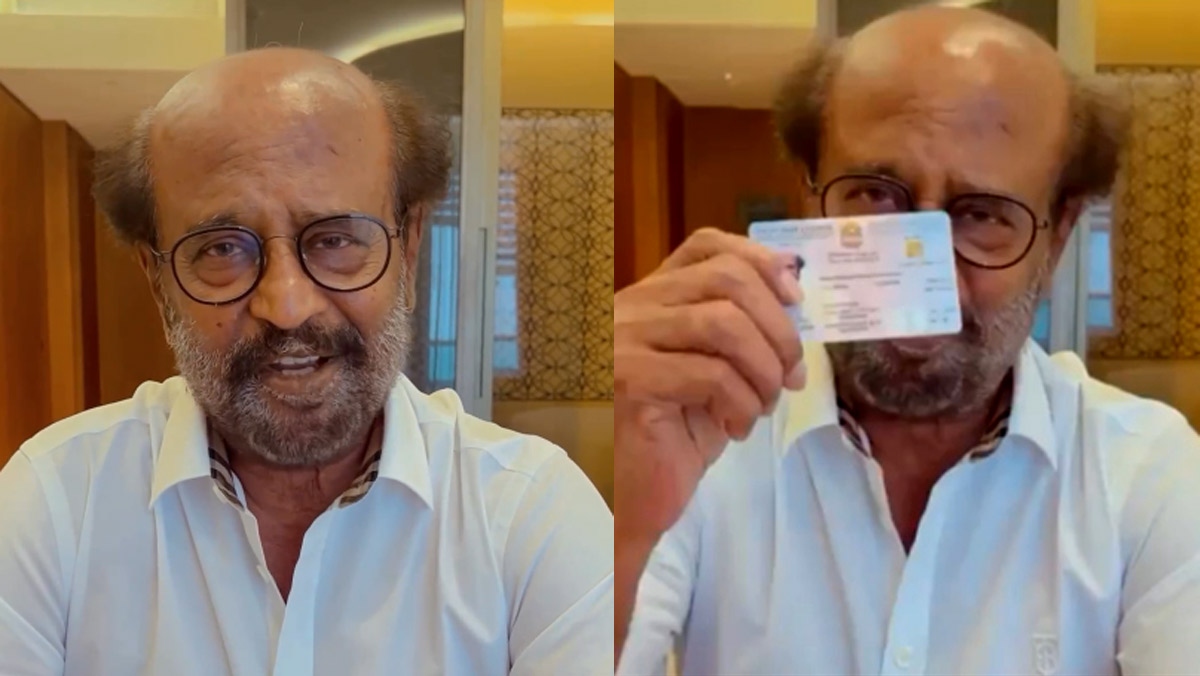 AE honors Super Star Rajinikanth with Golden Visa