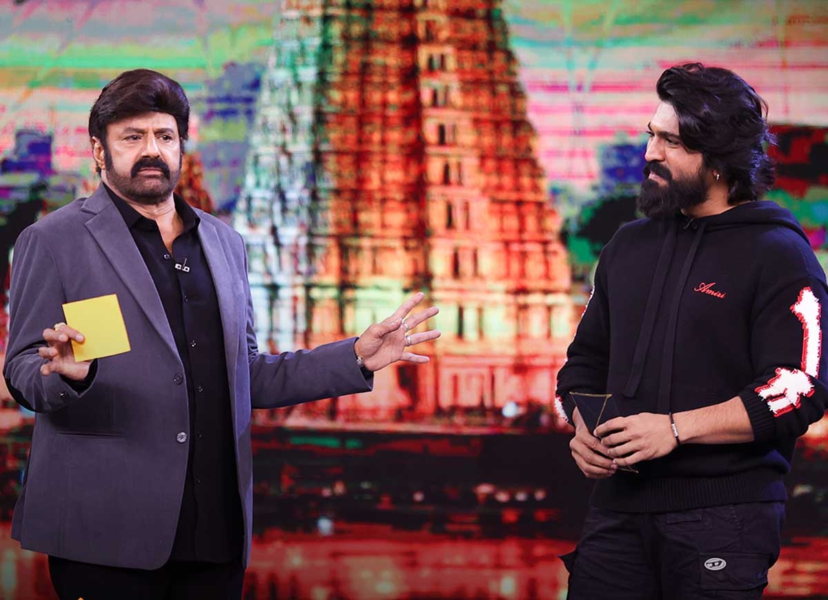 Ram Charan Reveals His Favourite Actress Name On Unstoppable with NBK