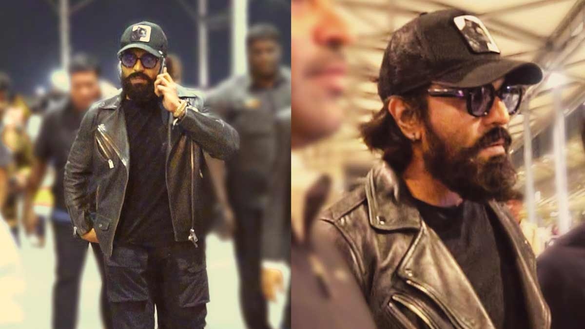 Global Star Ram Charan Leaves For USA For Game Changer Event