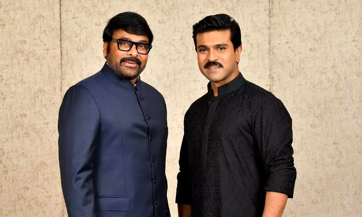 Ram Charan congratulates his father Chiranjeevi for the Guinness Record