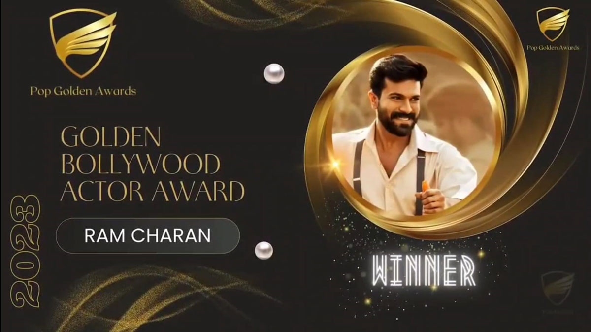 Ram Charan defeats Bollywood Stars for Top Honors