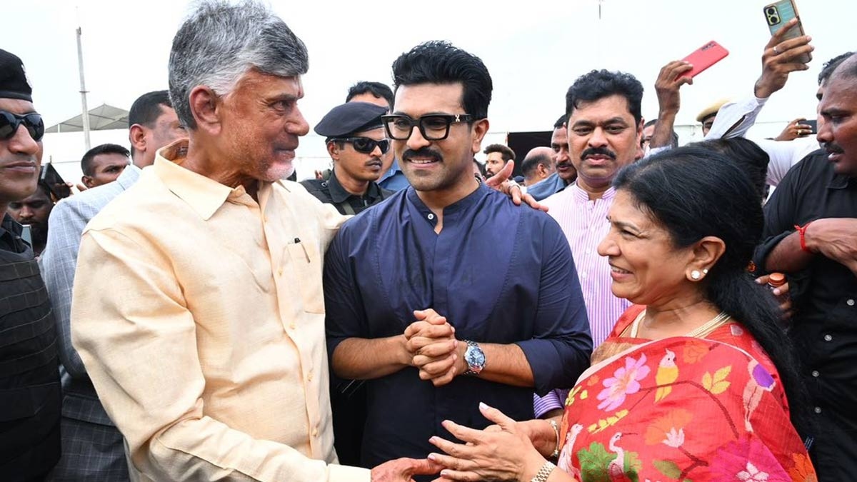 Ram Charan congratulates AP CM Chandra Babu and Pawan Kalyan