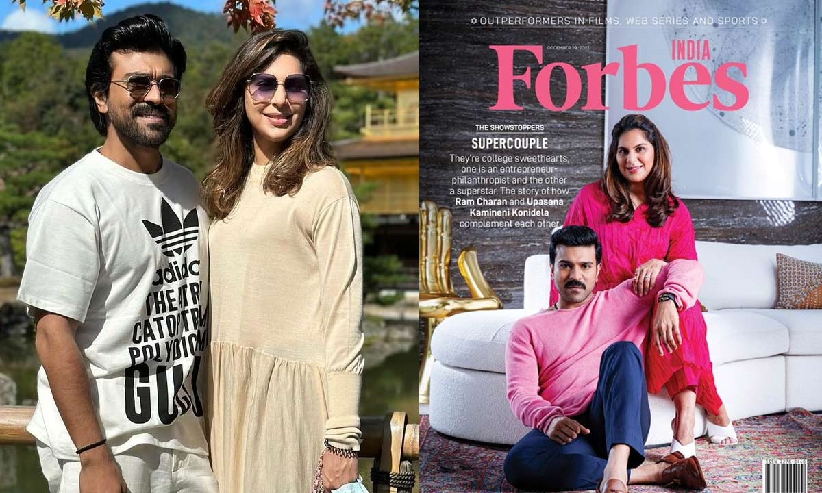 Forbes Special: Upasana on her hubby Global Star Ram Charan