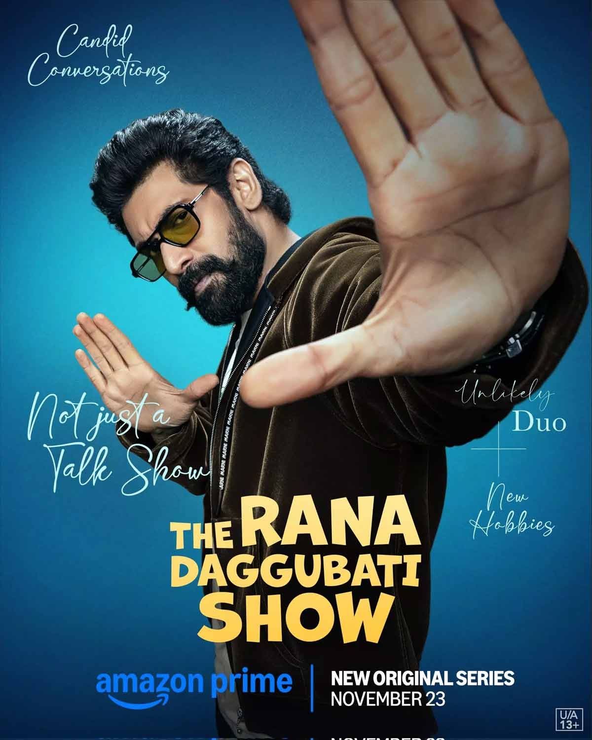 The Rana Daggubati show - Coming soon on Prime Video