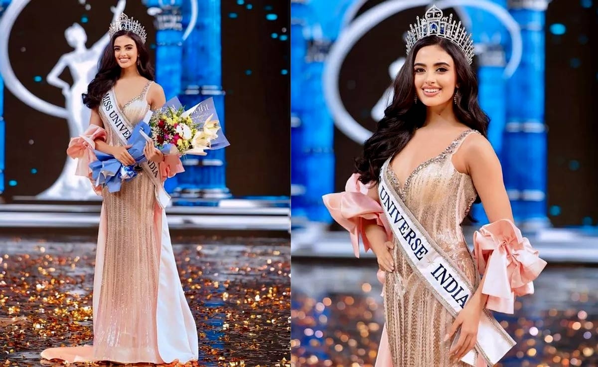 Gujarati Teen Rhea Singha Crowned Miss Universe India 2024