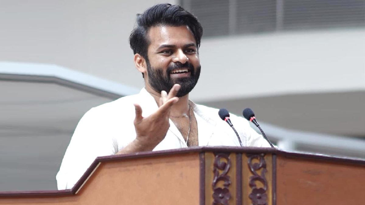 Supreme Hero Sai Tej for a Social Cause