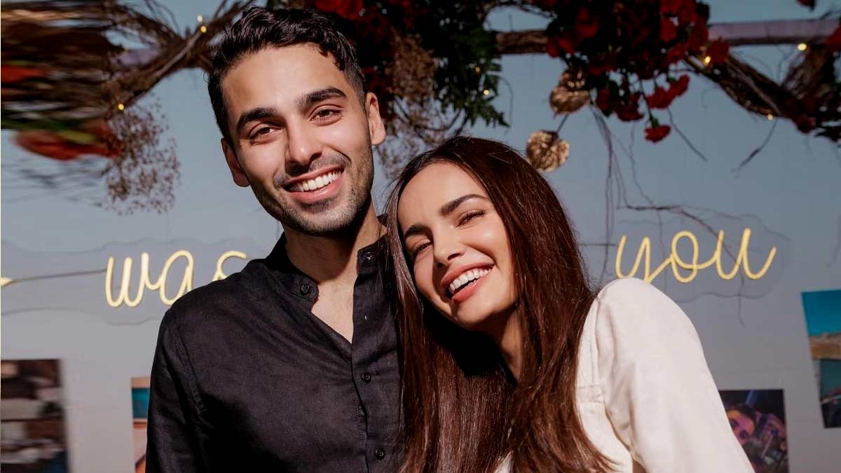 Ram Charans heroine Shazahn Padamsee Gets Engaged