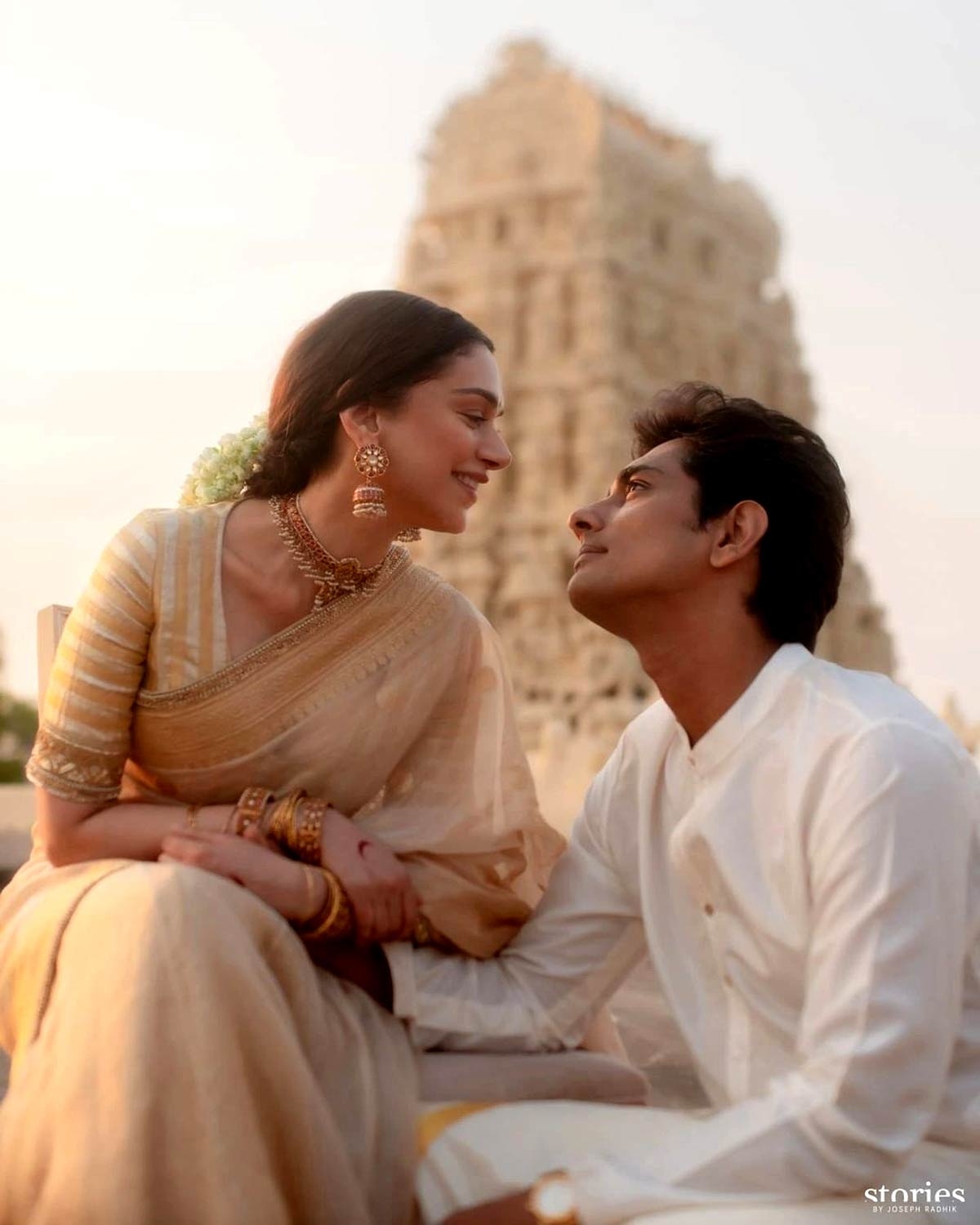 Aditi Rao Hydari and Siddharth: A Timeless Wedding in Cream and White