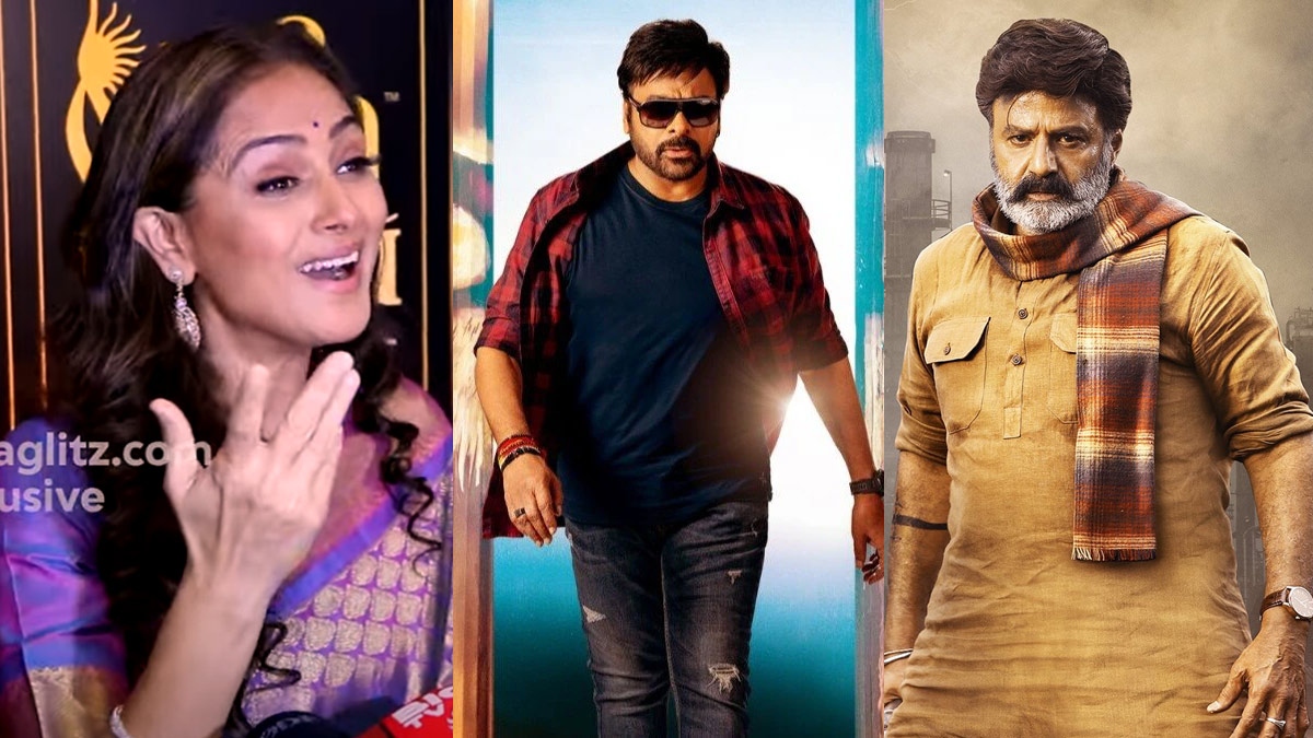 Yesteryear Actress Simran Heaps Praises on Mega Star Chiranjeevi and Natasimha Balakrishna