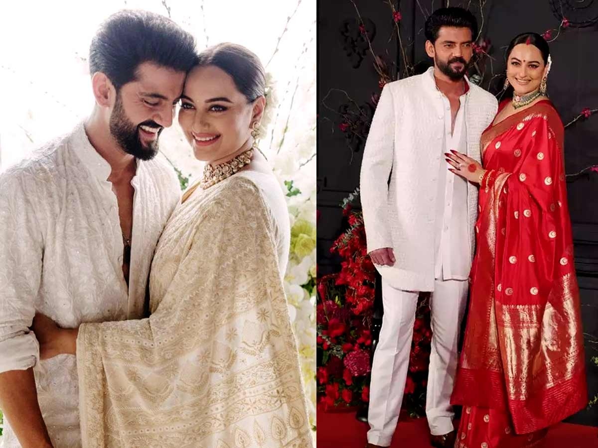 Sonakshi marries her boyfriend: Couple share their first pic