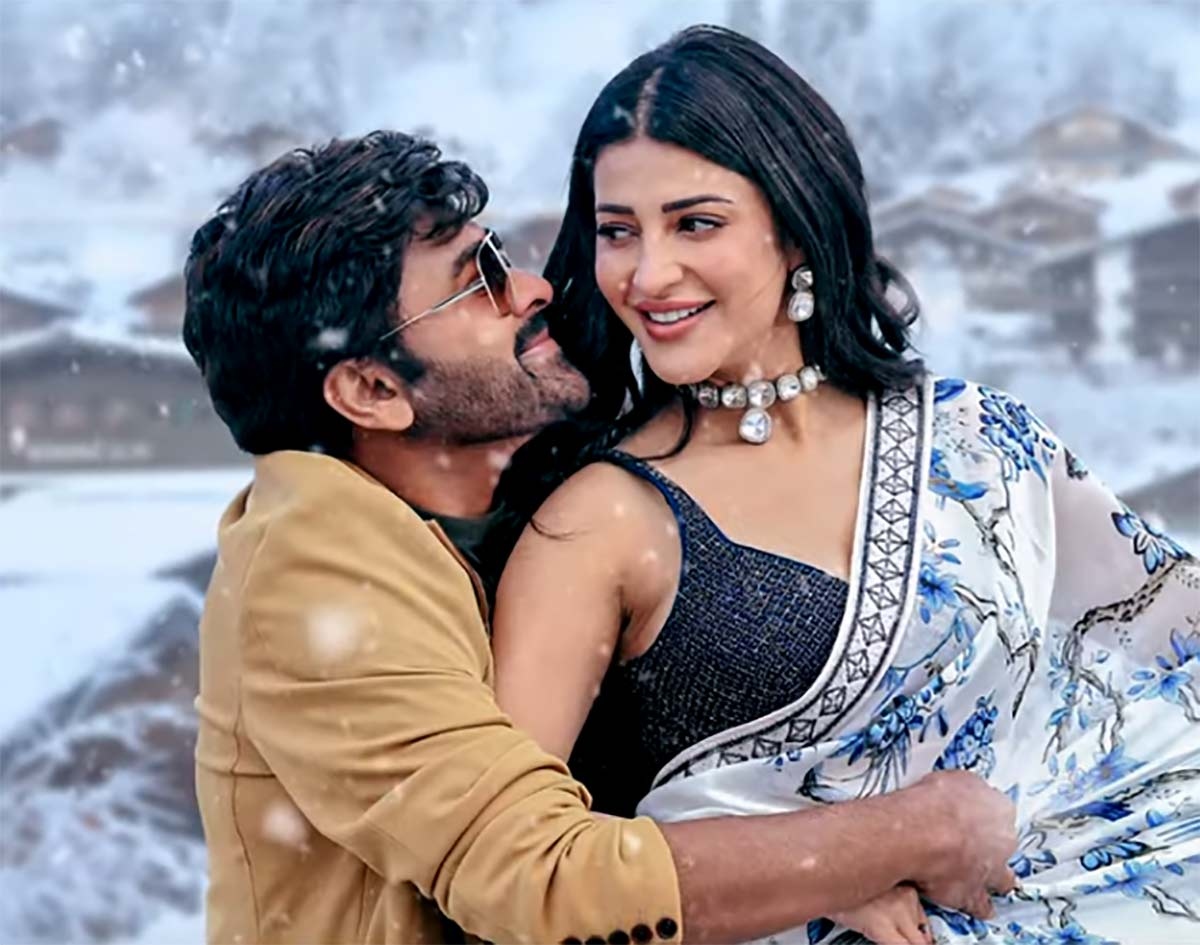 Waltair Veerayya: Sridevi-Chiranjeevi song is lively