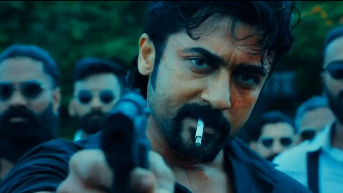 Suriya 44 First Glimpse: Suriya looks ferocious as gangster