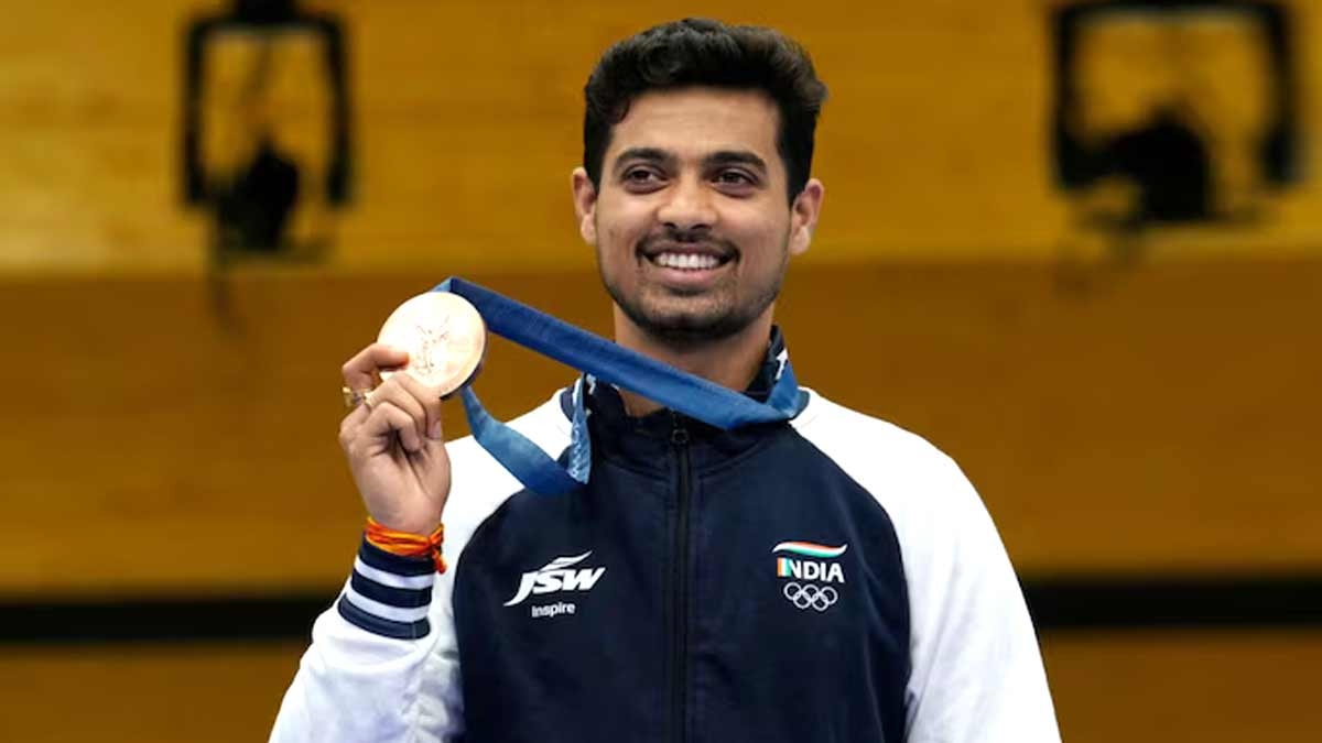 Swapnil Kusale wins Bronze, Completes Indias Shooting Hat-trick in Olympics