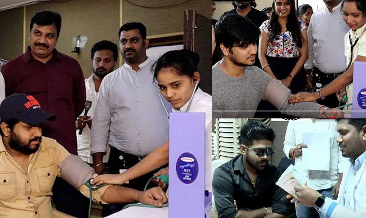 Telugu Film Journalists Association hosts free health camp