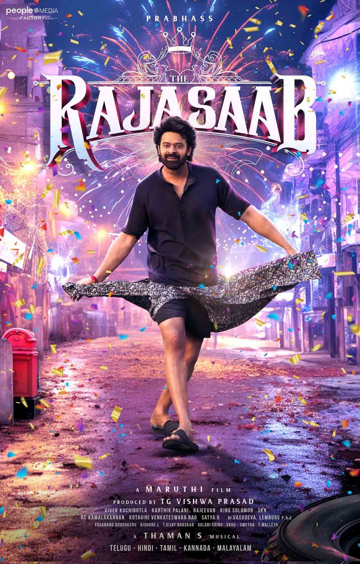 Pan India Star Prabhas mass explosion as Raja Saab