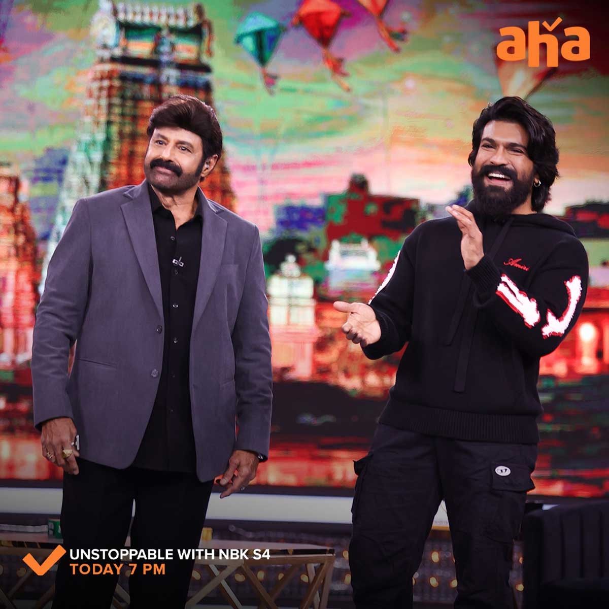 Unstoppable with NBK & Ram Charan: Episode Streams Now on Aha!