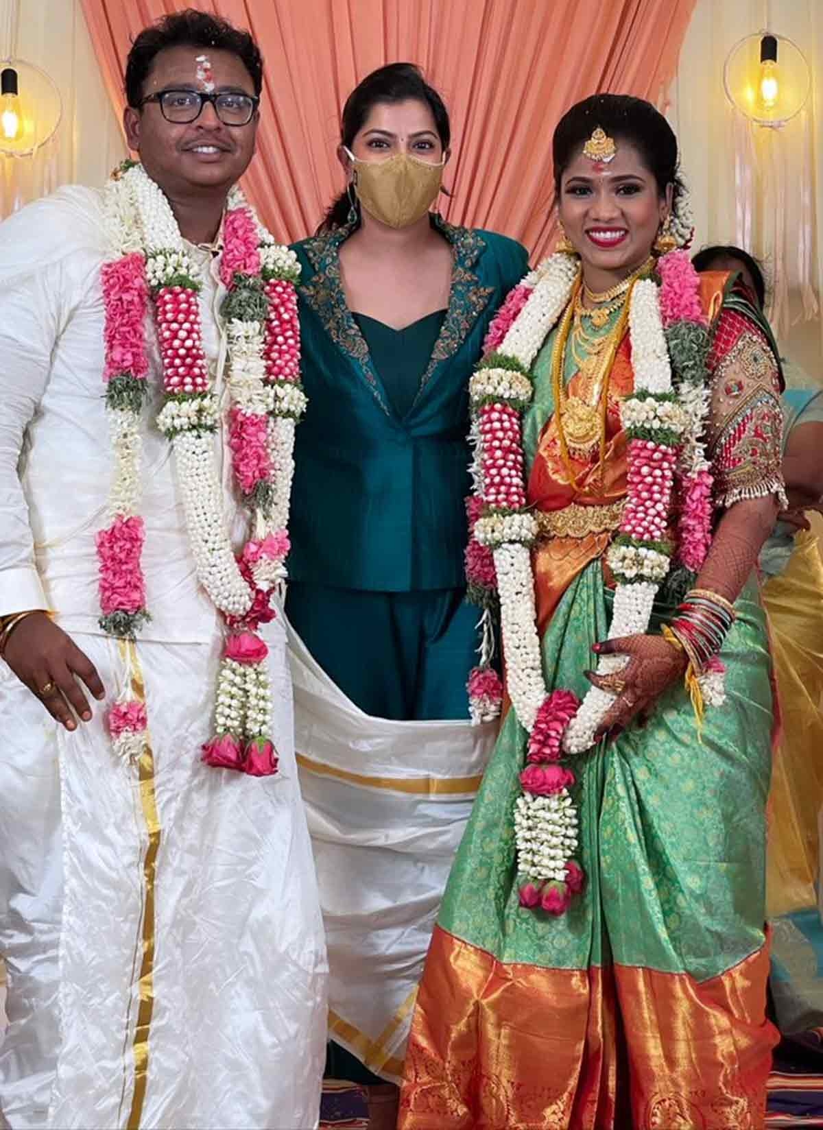 Pic Talk: Cinematographer GK Vishnu gets married