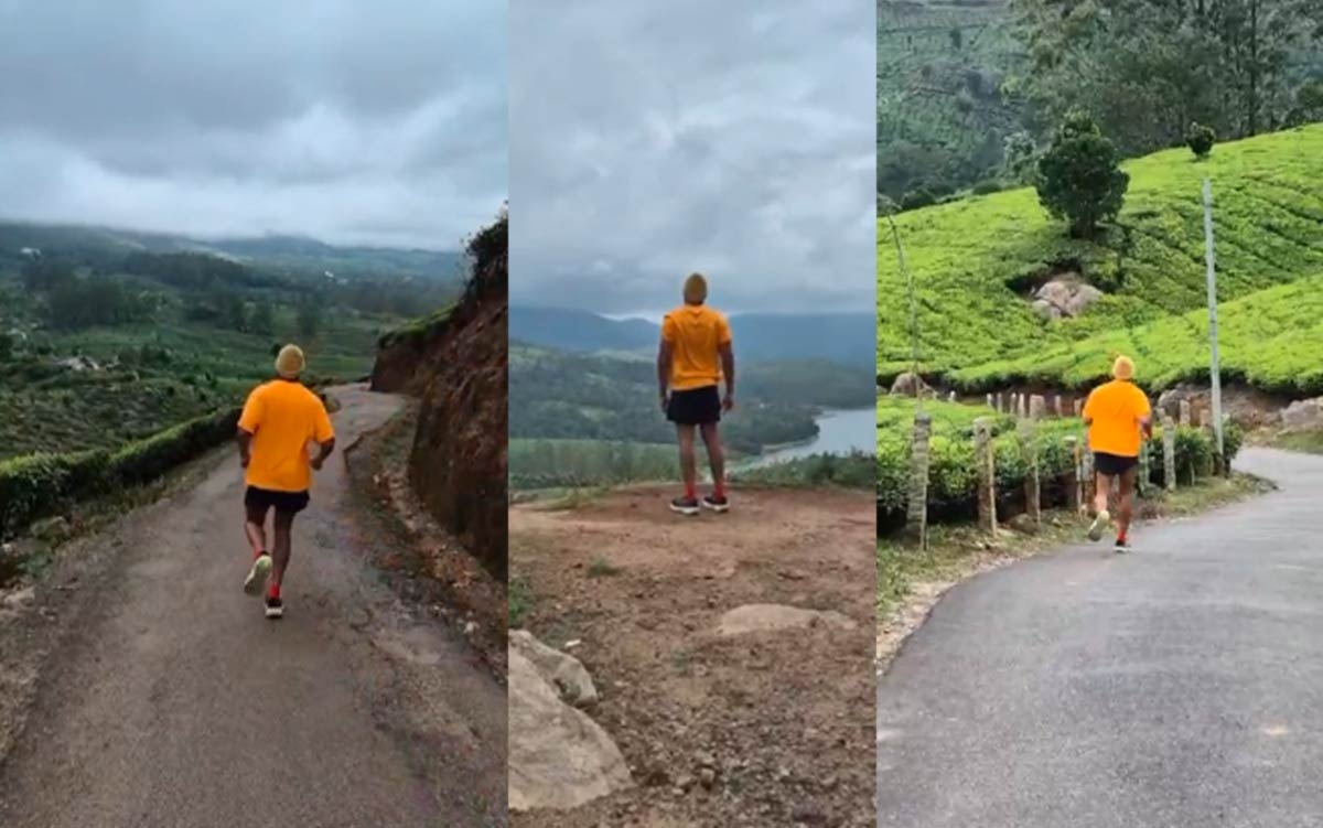 Vijay Deverakondas Aerobic Run in Kerala Tea Estates Fuels Inspiration