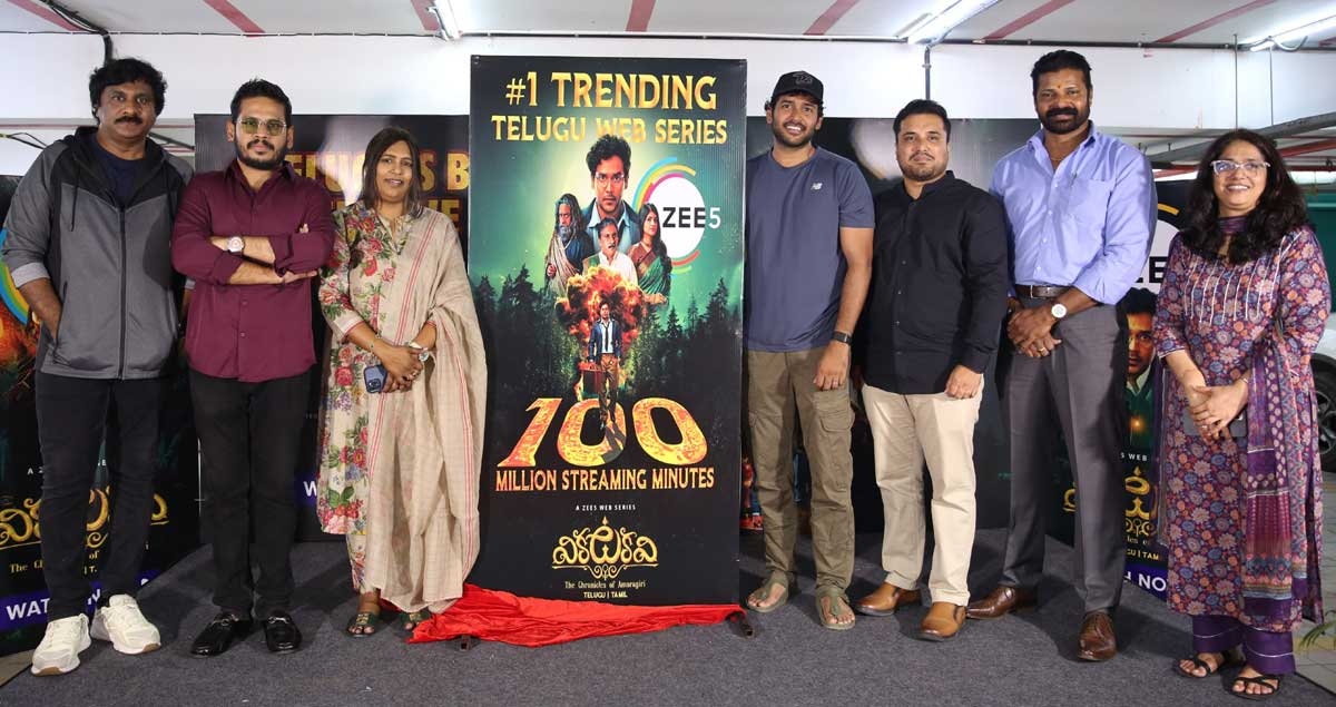 Team Vikatakavi Celebrates Groundbreaking Succes of Series On Zee5