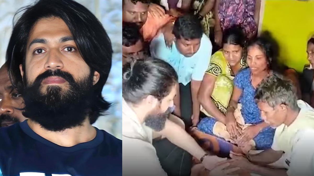 Rocky Bhai Yash turns emotional after fans death