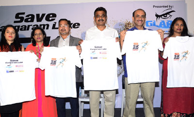 Save Gangaram Lake 5K  Run Press Meet