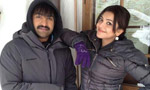 NTR, Sreenu Vytla and Kajal @ 'Baadhshah' shoot