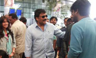 Chiranjeevi surprises his nephew