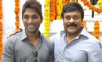 Allu Arjun praises Chiranjeevi