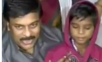 Chiranjeevi fulfills the dream of terminally ill child