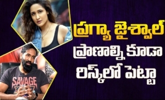 Manchu Vishnu remembers action sequences incident with actress Pragya Jaiswal