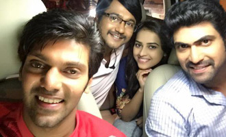 Selfie : Rana, Arya and Sri Divya