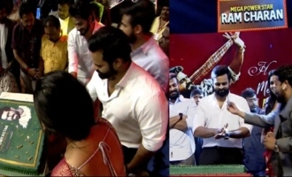 Sai Dharam Tej & Divi At Ram Charan Birthday Celebrations