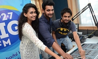 Aadi & Nithya Naresh @ 92.7 Big Fm