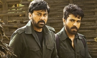 Powerful poster! Chiranjeevi, Ram Charan stun in 'Acharya' look