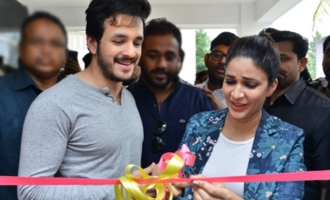 Akhil & Lavanya Tripati Launches Virtu Fitness Workout Hub  At Jubilee Hills