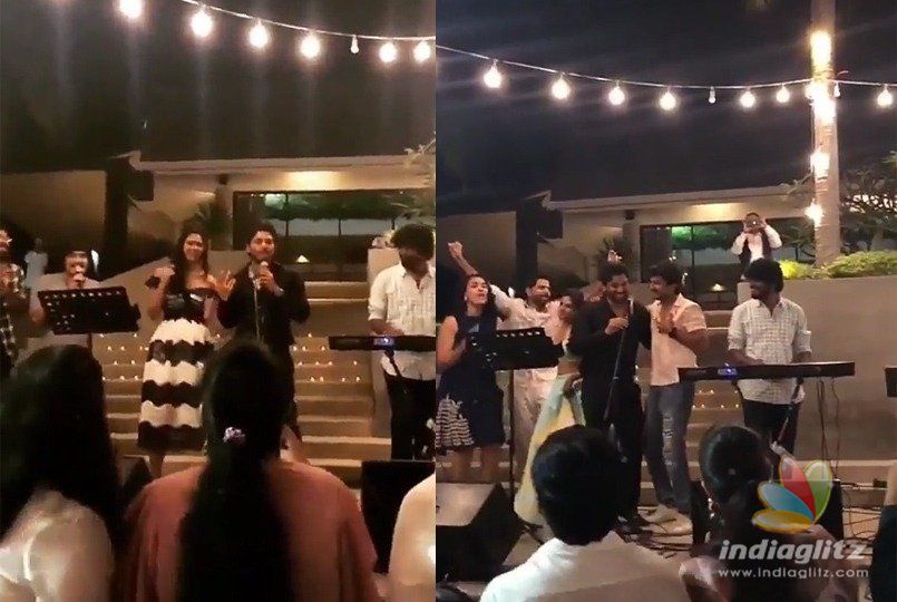 Bunny, Nani sing & dance with their wives