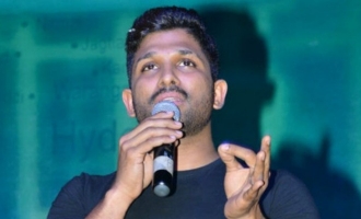 Bunny's speech at 'Naa Peru Surya' event