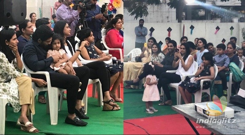 Bunny accompanies son for graduation ceremony