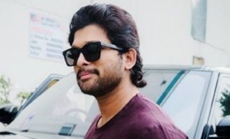 Allu Arjun gets into wishing mode on visiting 'Ghani' sets