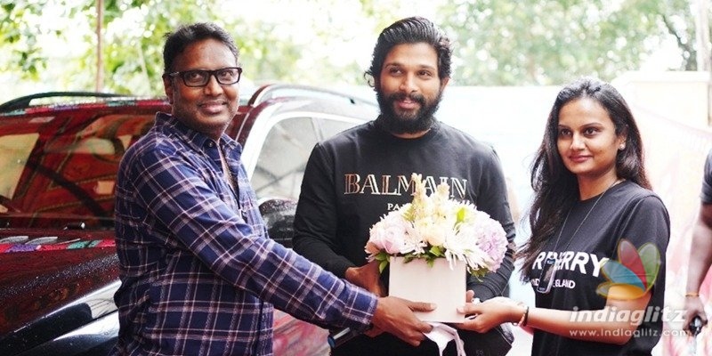 Pic Talk: Allu Arjun visits set of important movie with family