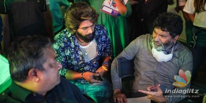 Pic Talk: Allu Arjun shoots with Trivikram Srinivas