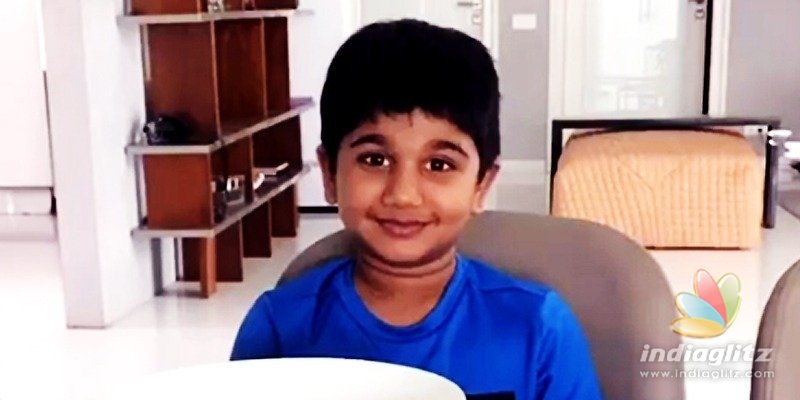 Allu Ayaan teases Siri!