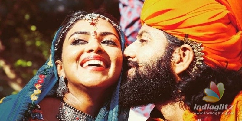 Amala Pauls wedding pics with singer out!