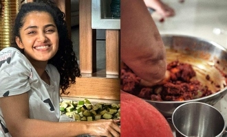 Anupama Parameswaran shares candid Pictures As She makes yummiest 'Mango Pickle'