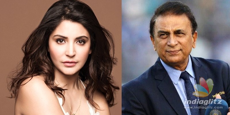 Anushka Sharma gives a class to Sunil Gavaskar over bad commentary