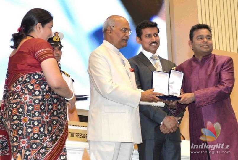 President of India lauds AR Rahman