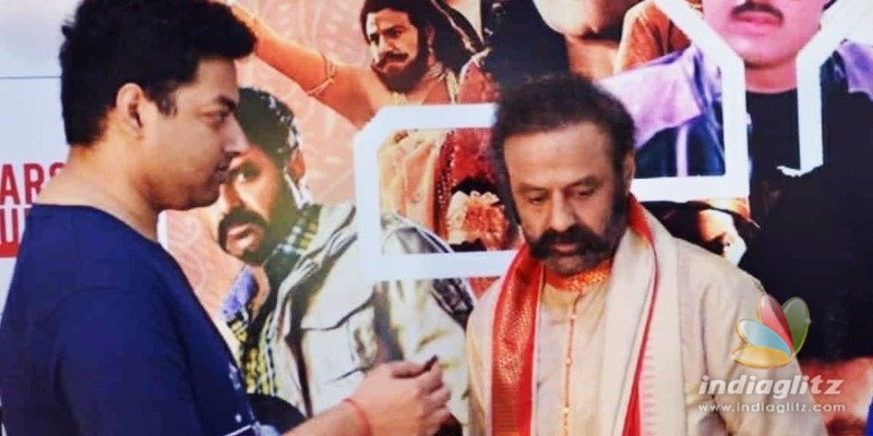 Balakrishna flaunts his sons destined launch vehicle, again