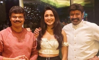 Pic Talk: Balakrishna, Boyapati, Pragya team up for wrap-up party