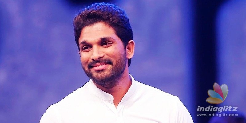 Allu Arjun gets amazing reception in Kakinada