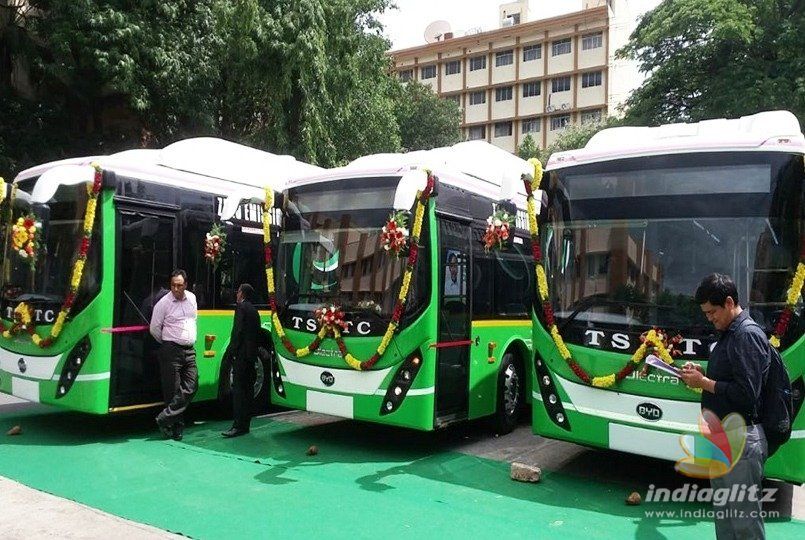 Electric buses kickstarted in Hyderabad